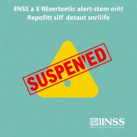 suspensão do benefício INSS