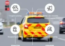 multa por ultrapassar em local proibido