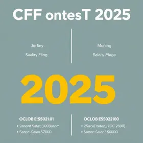 Concurso CFF 2025