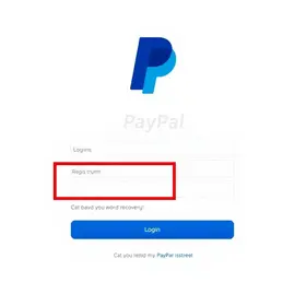 Paypal Entrar