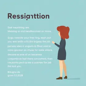 carta de demissão