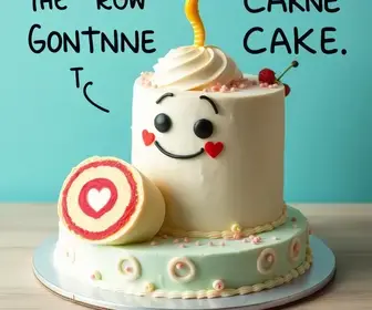Bentô Cake frases divertidas